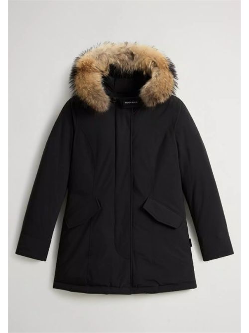 LUXURY ARCTIC RACCOON PARKA WOOLRICH | CFWWOU0652FRUT3128100 BLACK